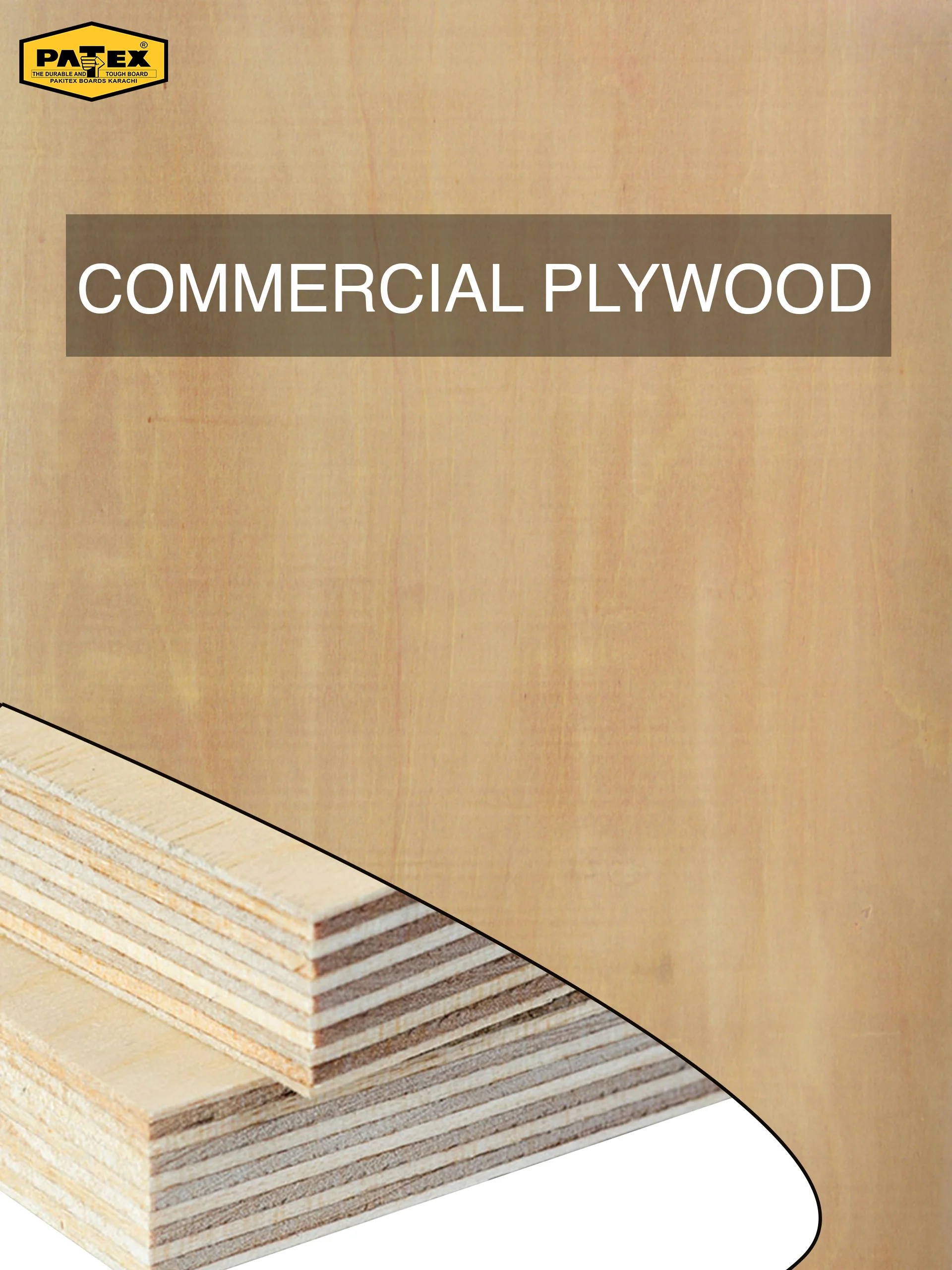 Commercial plywood