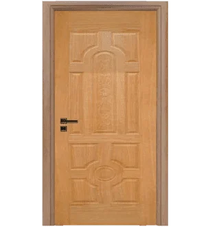 Flower Red Oak Veneer Doorskin