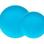 BLUE MELAMINE RICE & DEEP PLATES