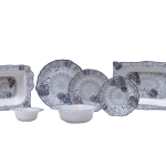 82 PCS 6 PERSON DINNER SET TRENDY